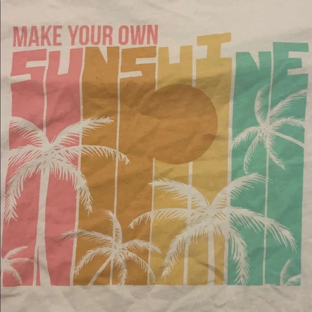 Graphic “ Make your own sunshine” T-shirt L - Picture 3 of 4